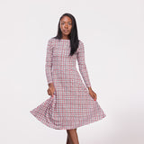 L LAMANTASY Red Midi Dress