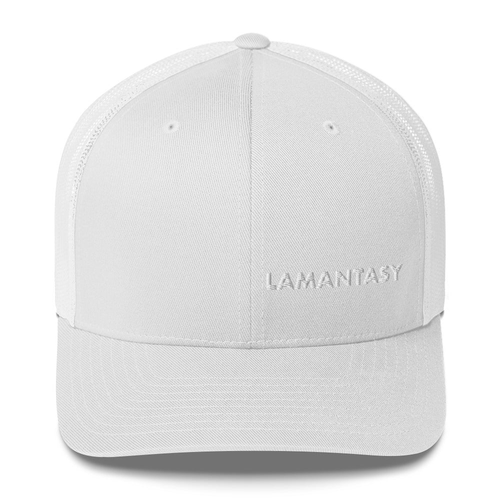 LAMANTASY Trucker Cap- White