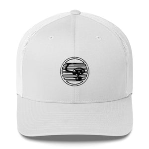 LAMANTASY Logo Trucker Hat- White